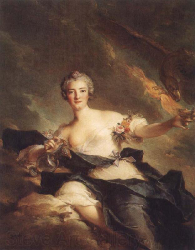 Jean Marc Nattier The Duchesse d-Orleans as Hebe Spain oil painting art